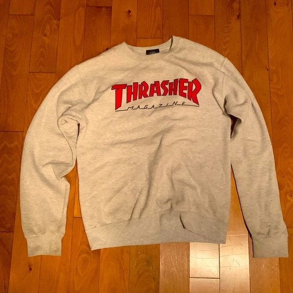 Men’s Thrasher skate crewneck - Picture 1 of 3